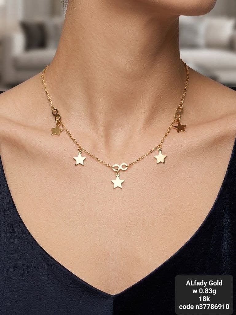 Delicate 18K Gold Necklace