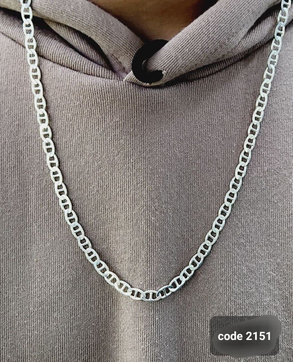 سلسلة رجالي فضة تركي عيار 925