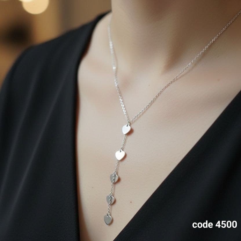 سلسلة بناتي فضة ايطالي A23