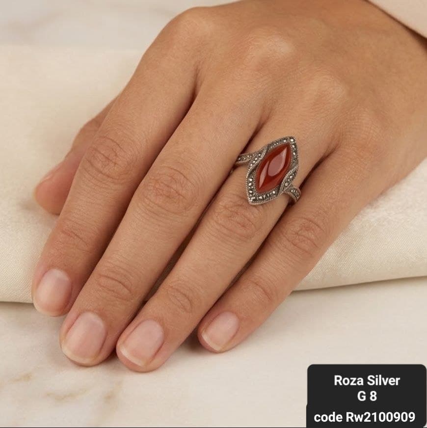 Elegant 925 Silver Ring for Girls