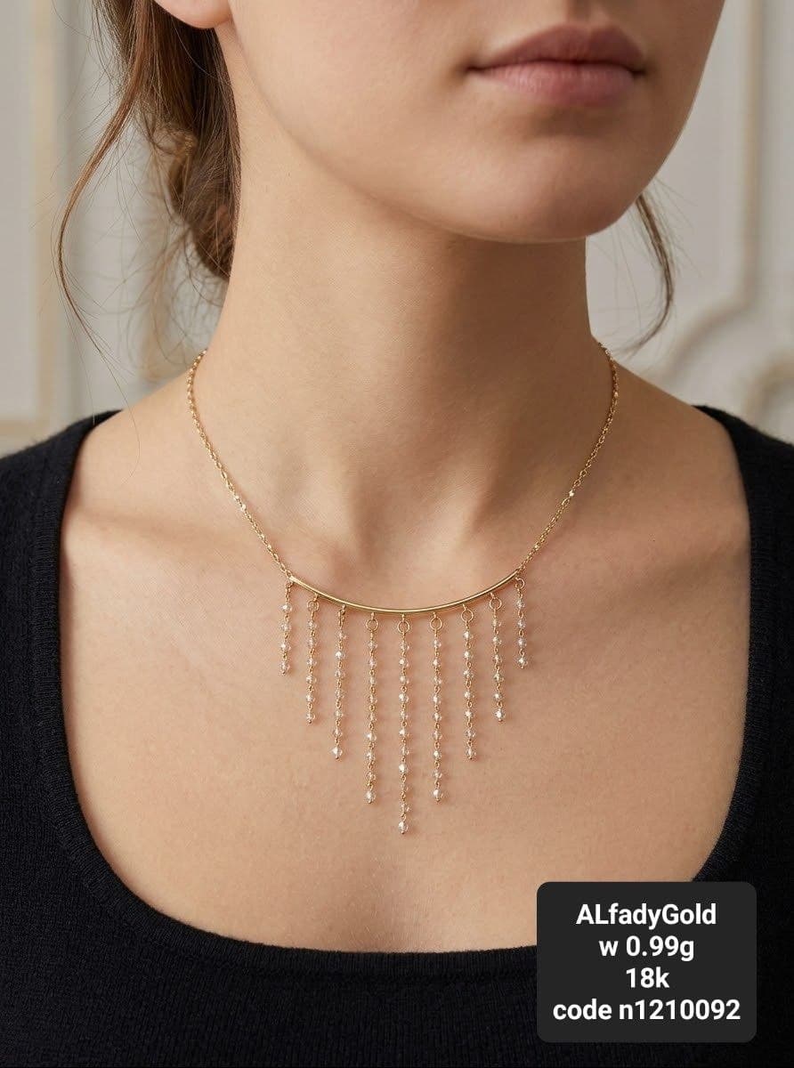 Elegant 18K Gold Necklace
