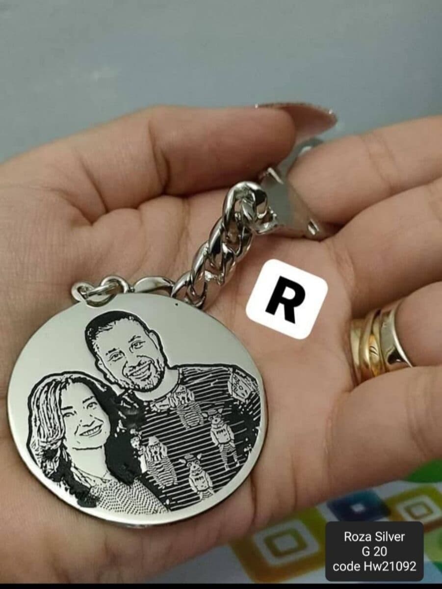 هاند ميد ميدالية فضة عيار 925