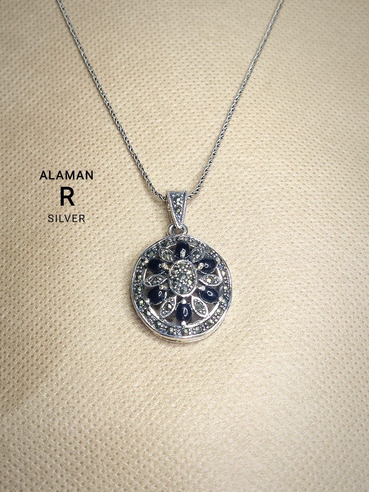 سلسلة ماركزت فضة عيار 925-A8